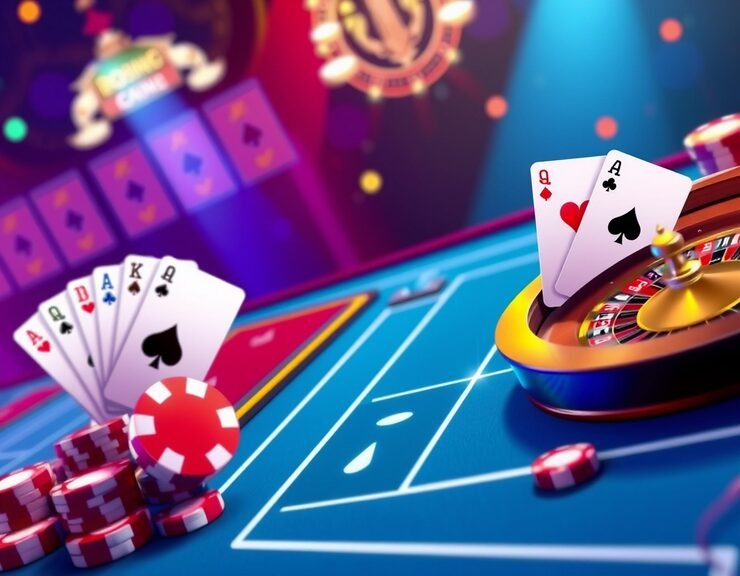 qooapp featured games carousel on mobile home screen
